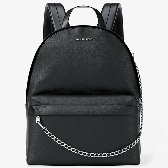 Michael Kors Handbags - NWT Michael Kors Black Slater Backpack